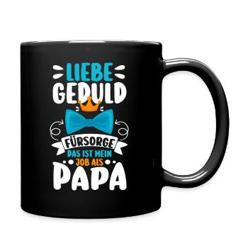Papa Fête des pères Papa - Mug uni - noir - Droite