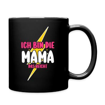 Mom Mother's Day Mom - Full Colour Mug - black - Right