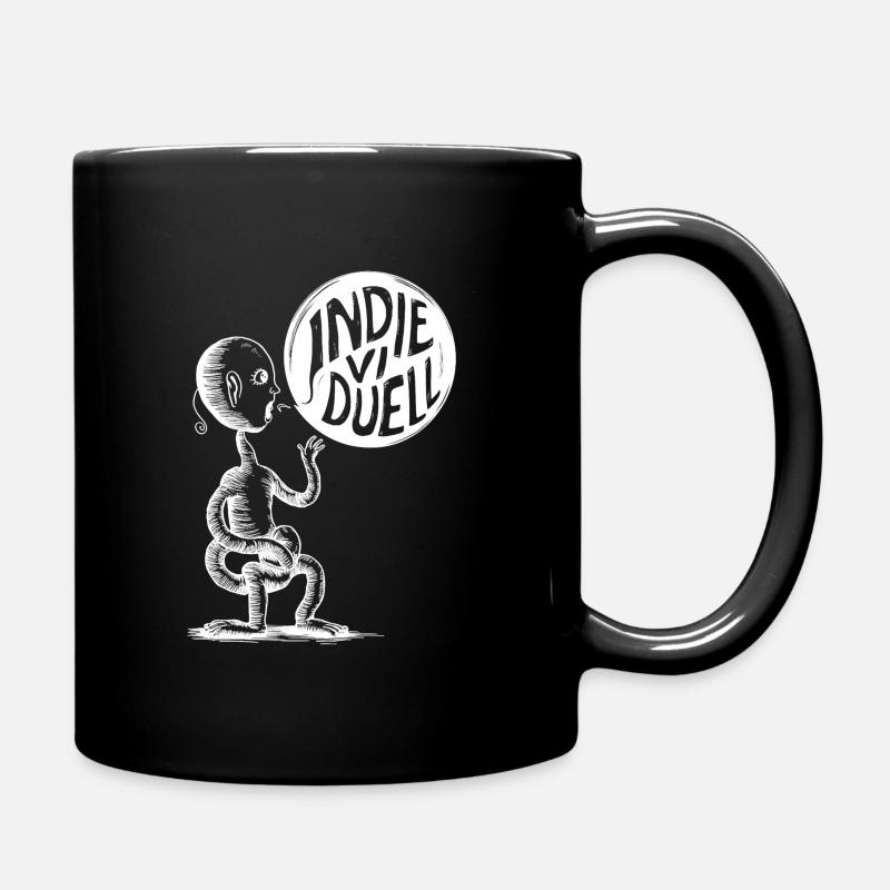 Individuell - Tasse einfarbig - Schwarz