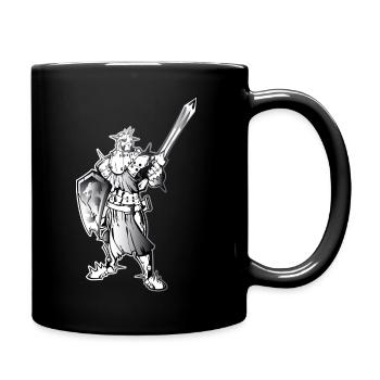 ritter - Tasse einfarbig - Schwarz - Rechts