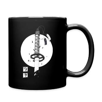 Broken Sword - Tasse einfarbig - Schwarz - Rechts