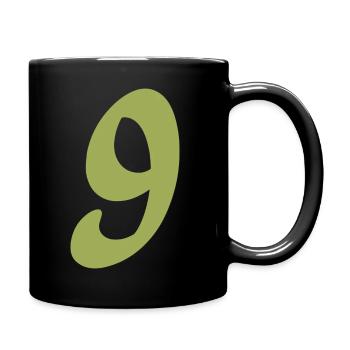 9 - Tasse einfarbig - Schwarz - Rechts