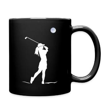 Le golf, votre sport - Mug uni - noir - Droite