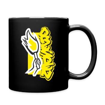 Dresden - Tasse einfarbig - Schwarz - Rechts