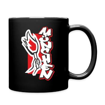 München Pyro - Tasse einfarbig - Schwarz - Rechts