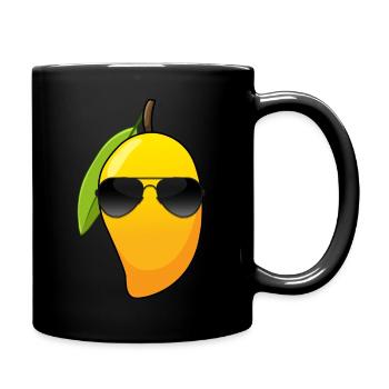 Tropical Fruit Vitamin C Cool Mango - Full Colour Mug - black - Right