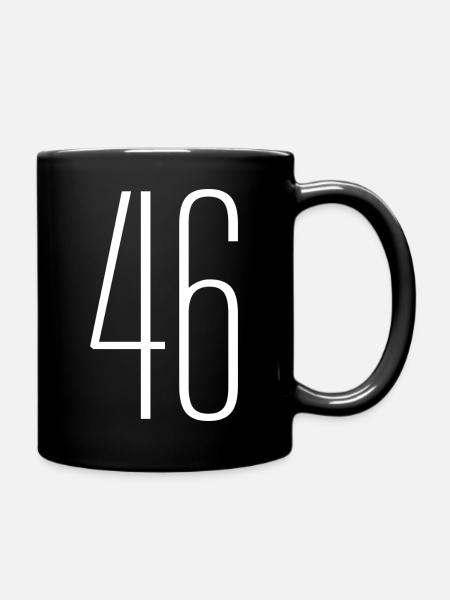 46 - Tasse einfarbig - Schwarz