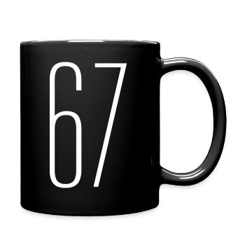 67 - Mug uni - noir - Droite