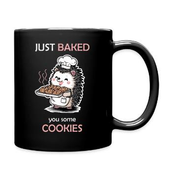 Just backed you some cookies! - Full Colour Mug - black - Right