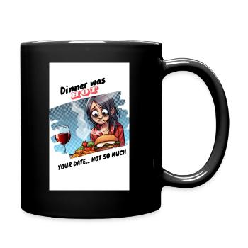 Bad Date - Full Colour Mug - black - Right