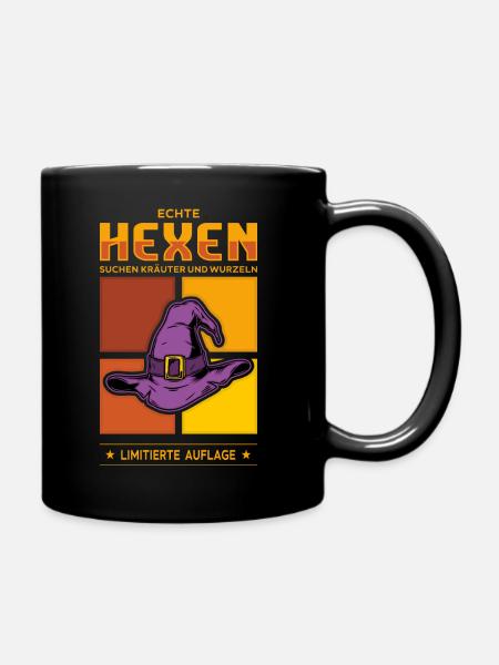 Hexen - Tasse einfarbig - Schwarz