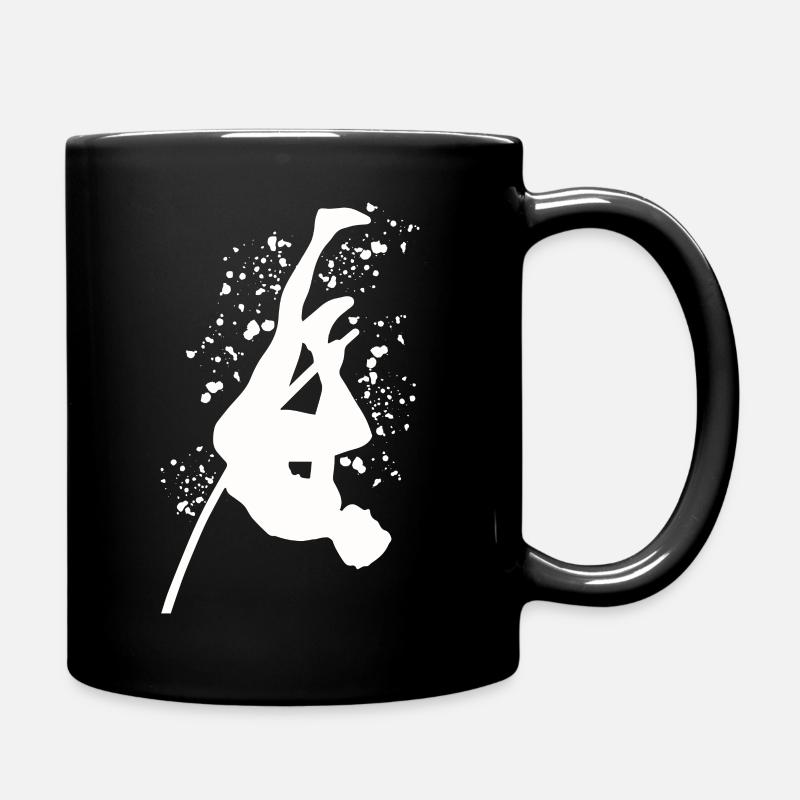Perchiste Enfant Saut à la perche - Mug uni - noir