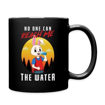 No One Can Reach Me The Water Deutsche Sprichwörte - Full Colour Mug - black - Right