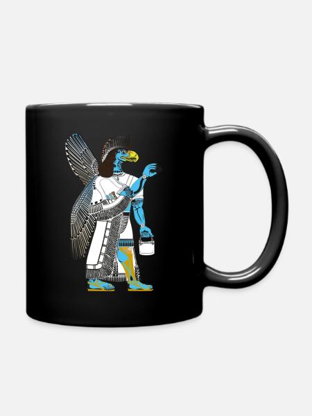 Anunaki - Tasse einfarbig - Schwarz