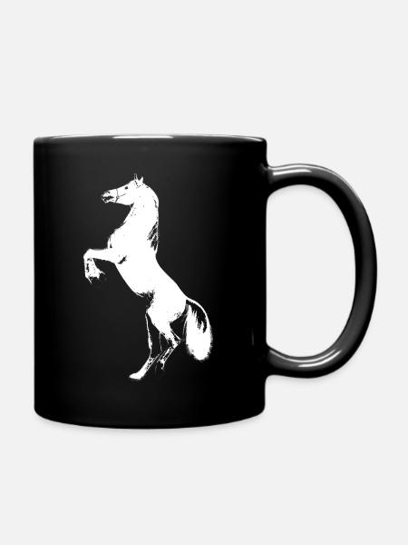 Étalon - Mug uni - noir