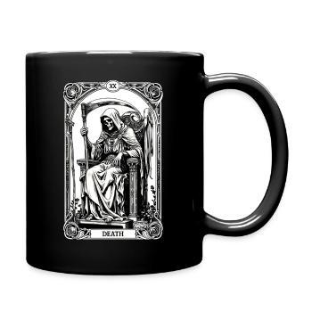 Death Tarot - Full Colour Mug - black - Right