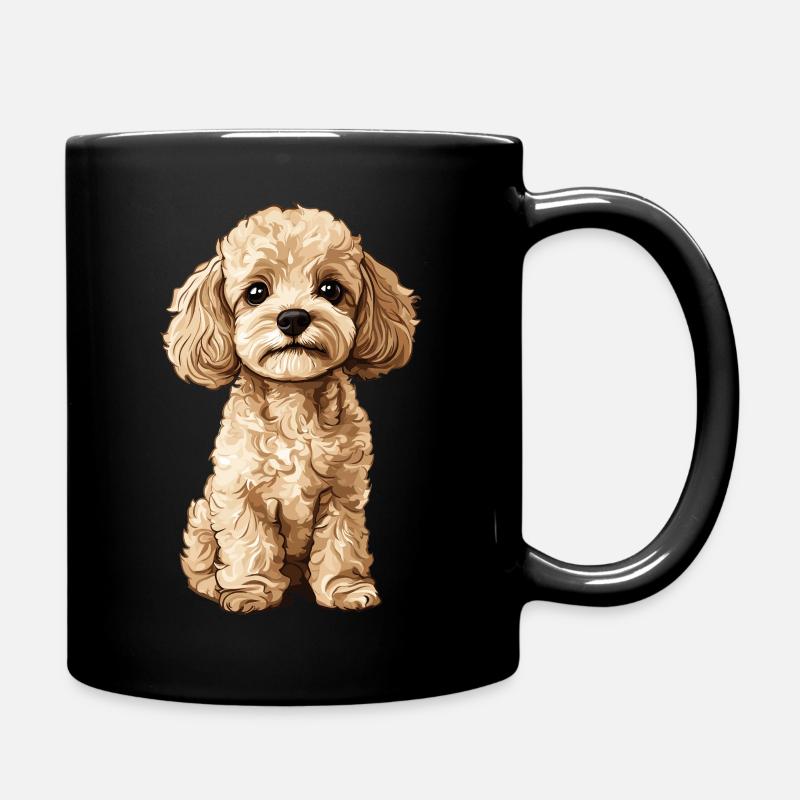 Pude - Tasse einfarbig - Schwarz