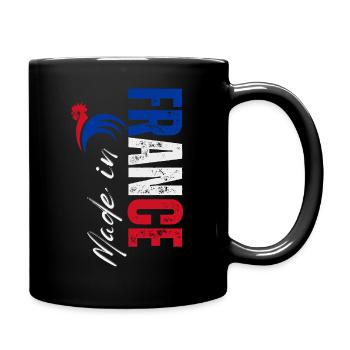 Made in France, I love France - Full Colour Mug - black - Right
