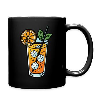 Cocktail 01 - Full Colour Mug - black - Right
