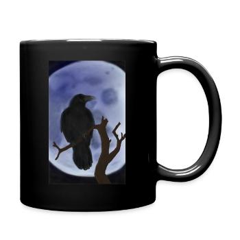 Raven Moon - Full Colour Mug - black - Right