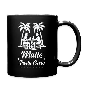 Malle Party Crew - Mug uni - noir - Droite
