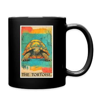 Tortoises Tortoise - Full Colour Mug - black - Right