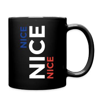 Nice Like Nice T-Shirt Travel Souvenir - Full Colour Mug - black - Right