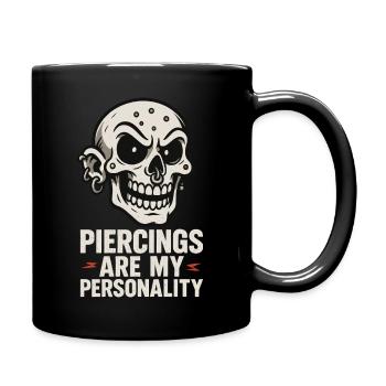 Piercing Addict Body Mod Enthusiast - Mug uni - noir - Droite
