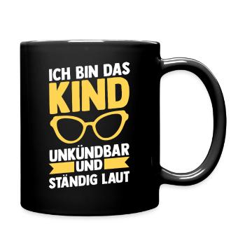 Motif familial neveu - Mug uni - noir - Droite