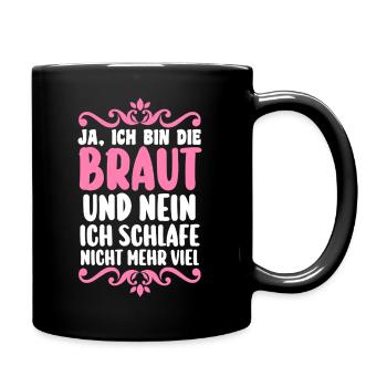 Bachelor Party Team Bride Hen Party - Full Colour Mug - black - Right