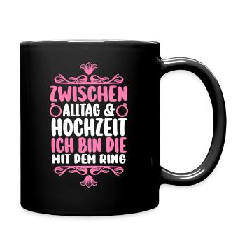 Bachelor Party Team Bride Hen Party - Full Colour Mug - black - Right