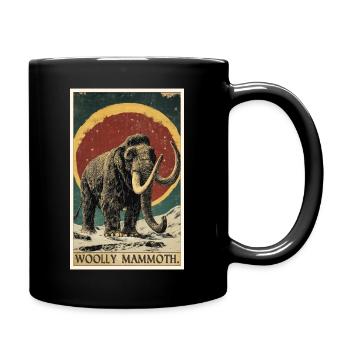 Mammuts Mammut - Tasse einfarbig - Schwarz - Rechts
