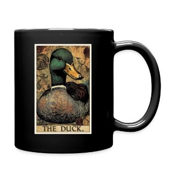 Ducks Duck - Full Colour Mug - black - Right