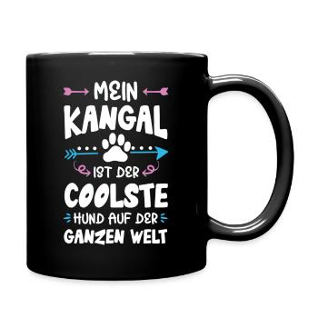 Dicton du chien Kangal - Mug uni - noir - Droite
