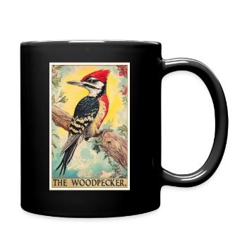 Woodpecker Woodpecker - Full Colour Mug - black - Right