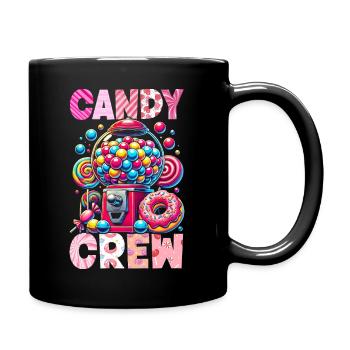 Candy Crew Decoration Candy Lover Sweet Tooth - Full Colour Mug - black - Right