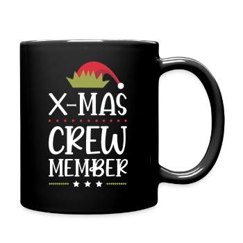 X-Mas Crew Member - Full Colour Mug - black - Right