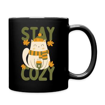Stay Cozy - Full Colour Mug - black - Right