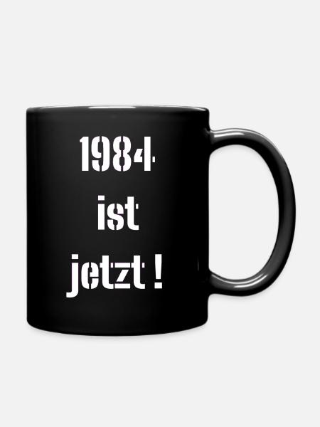 1984, C’EST MAINTENANT ! - Mug uni - noir