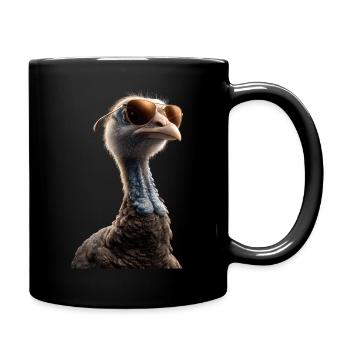 Dinde Poules Oiseaux Dinde - Mug uni - noir - Droite