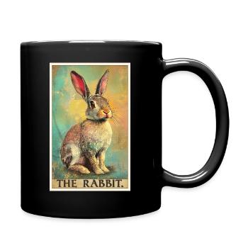 Lapin Lapin - Mug uni - noir - Droite