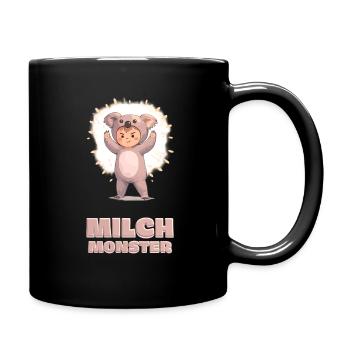  Koala Kostüm - Tasse einfarbig - Schwarz - Rechts