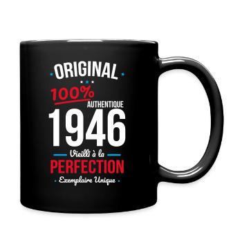1946 – Original – Exemplaire unique - Mug uni - noir - Droite