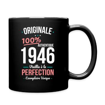 1946 – Originale – Exemplaire unique - Mug uni - noir - Droite