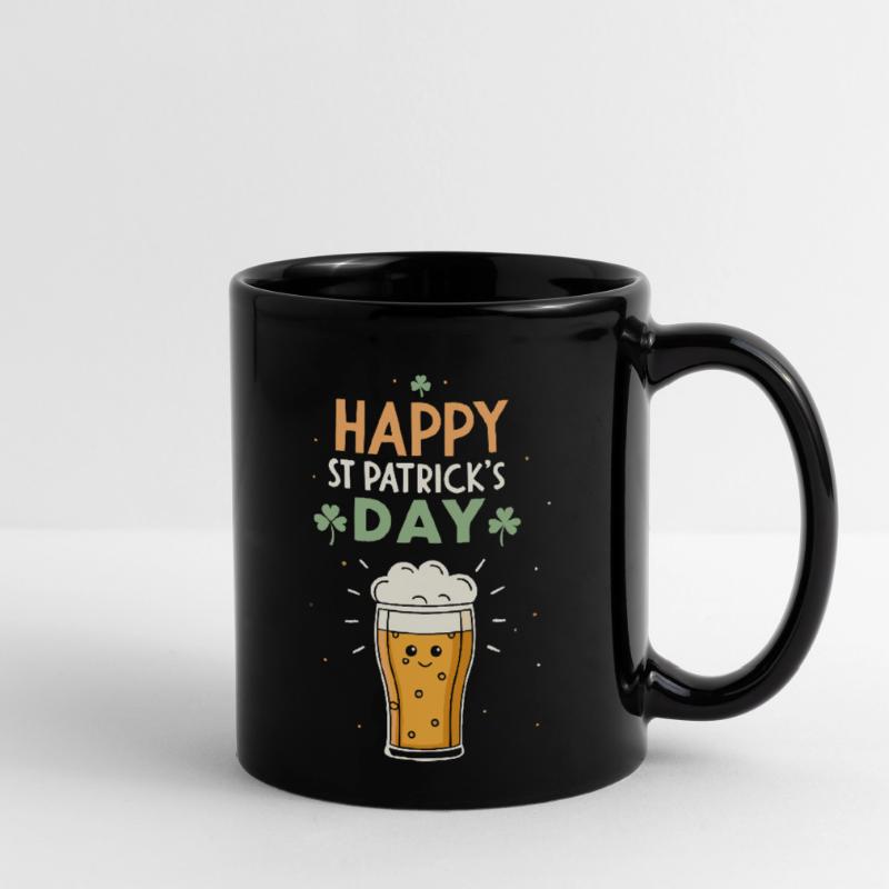 Pinte joyeuse Saint-Patrick Mug uni