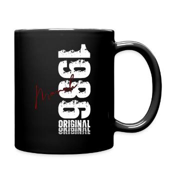 40th Birthday Gift Husband Wife March 1986 - Full Colour Mug - black - Right