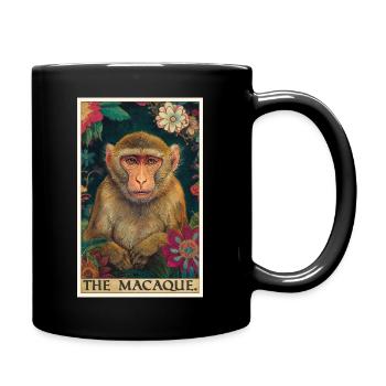 Macaque Macaque - Full Colour Mug - black - Right