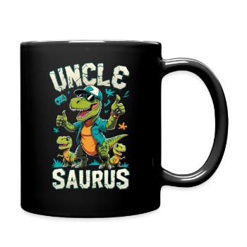 Oncle T-Rex - Mug uni - noir - Droite