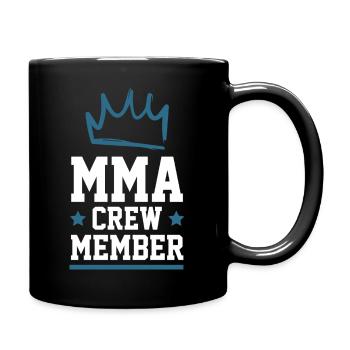 Mma Crew - Tasse einfarbig - Schwarz - Rechts