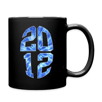 14 YEARS OLD 2012 14TH BIRTHDAY - Full Colour Mug - black - Right